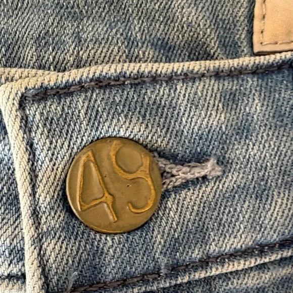 AG Adriano Goldschmied Light Blue High Rise Jeans- Super High-rise Skinny - Picture 5 of 14